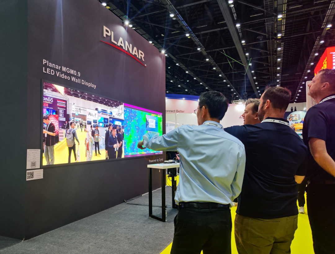 InfoComm Asia | K8凯发Planar全球首发第四代Micro LED智能一体机